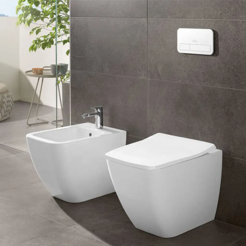Панель змиву унітаза Villeroy&Boch ViConnect Black Matt (922490AN)- Фото 3