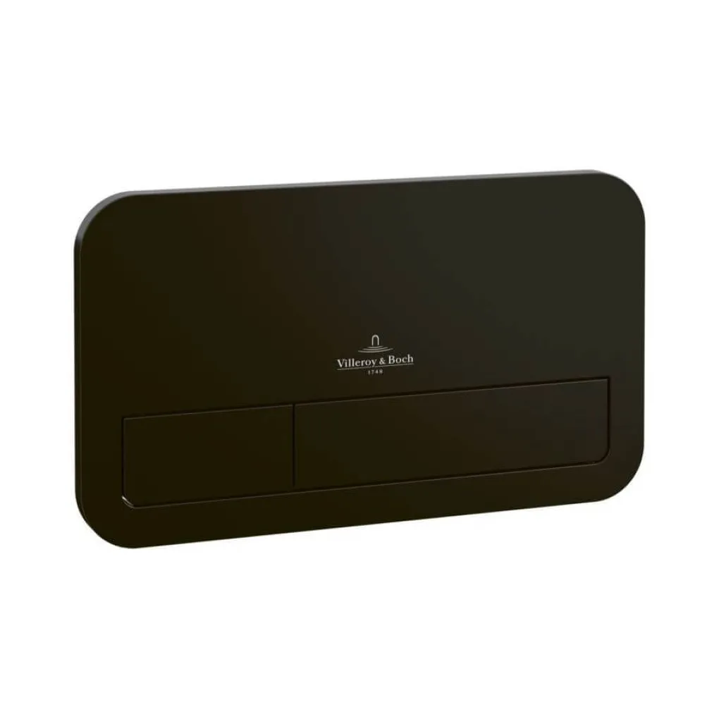 Панель змиву унітаза Villeroy&Boch ViConnect Black Matt (922490AN)- Фото 1
