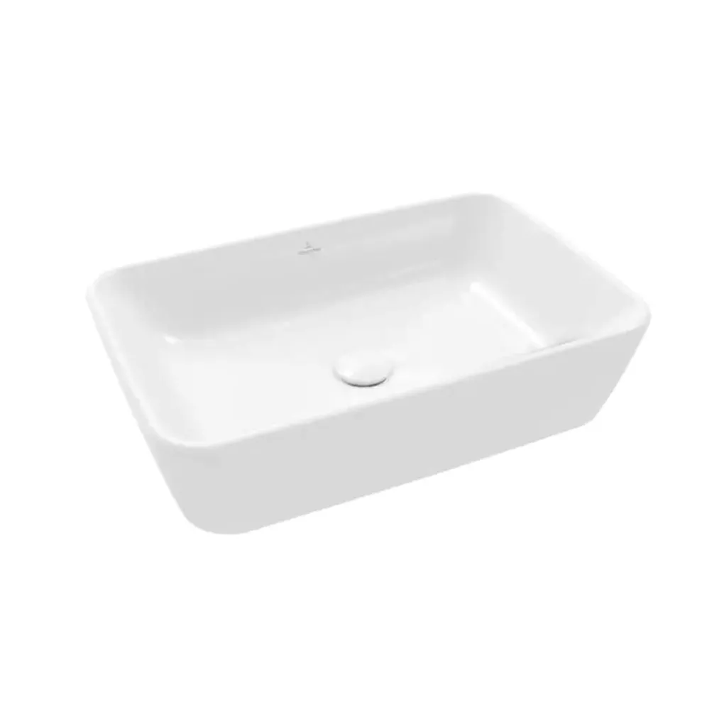 Умивальник на стільницю Villeroy&Boch Architectura White Alpin з переливом (5A276001)- Фото 1