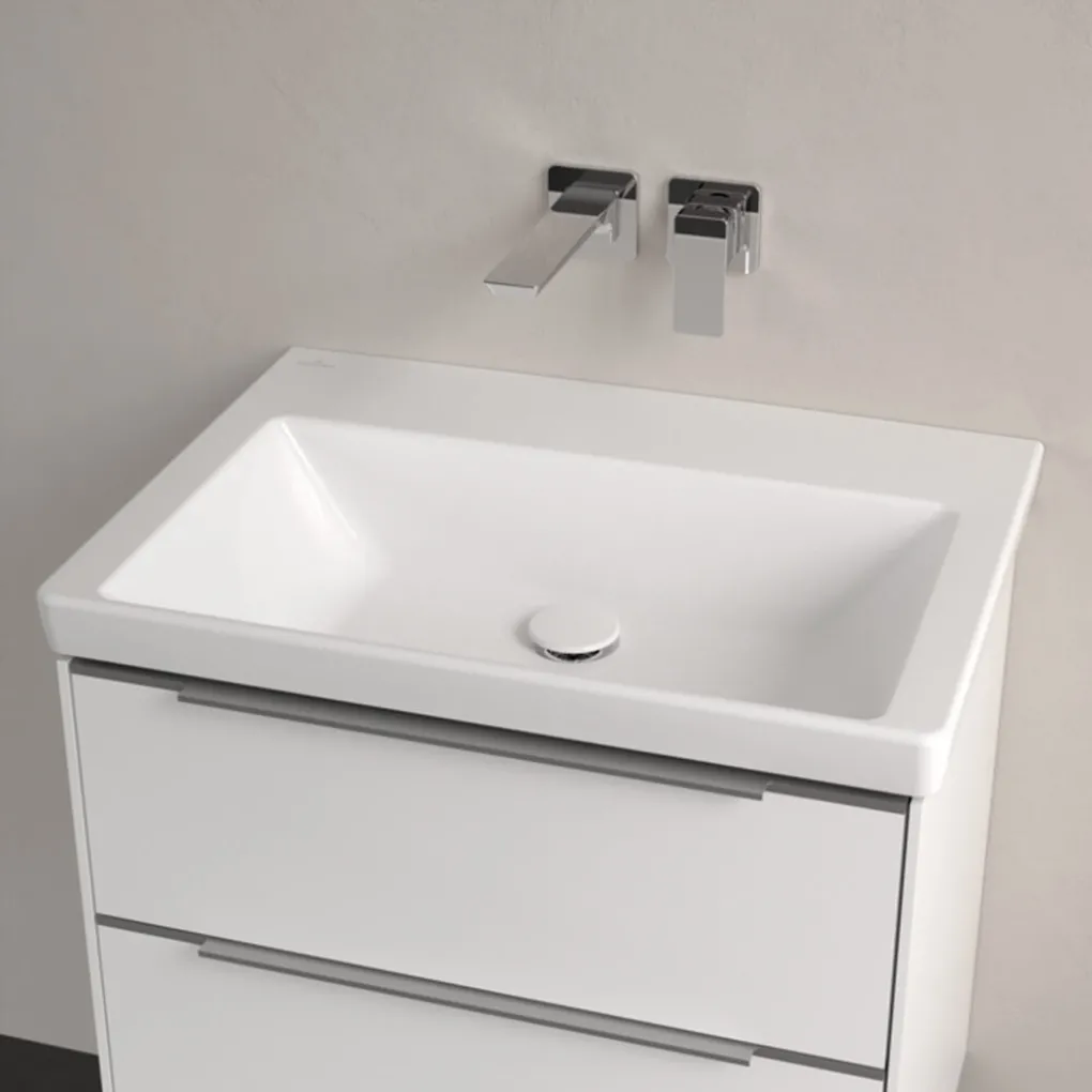 Умивальник на тумбу Villeroy&Boch Subway 3.0 без переливу (4a706801)- Фото 3