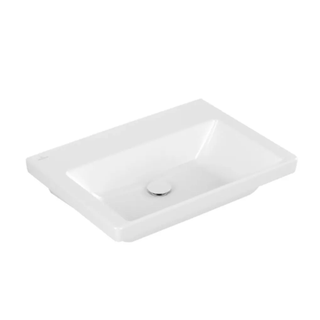 Умивальник на тумбу Villeroy&Boch Subway 3.0 без переливу (4a706801)- Фото 1