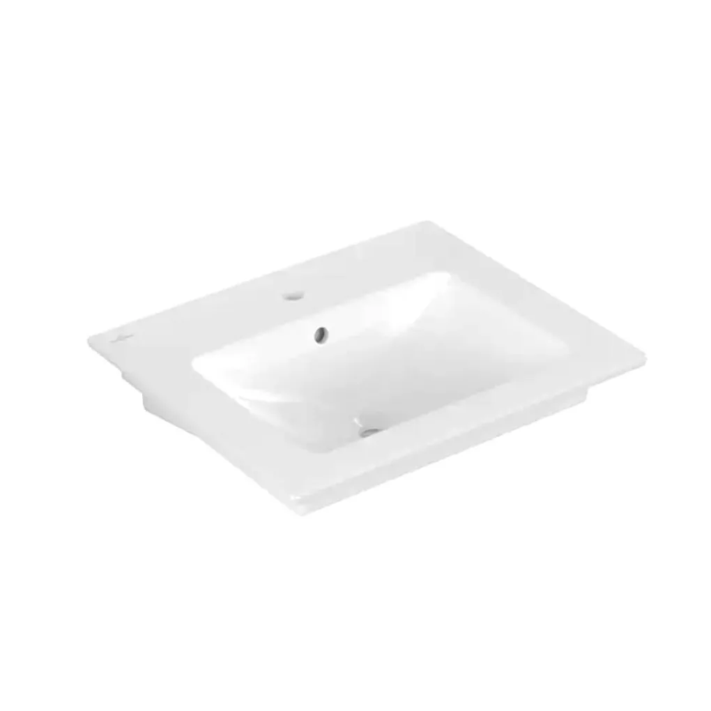 Умивальник на тумбу Villeroy&Boch Venticello з переливом (412460R1)- Фото 1