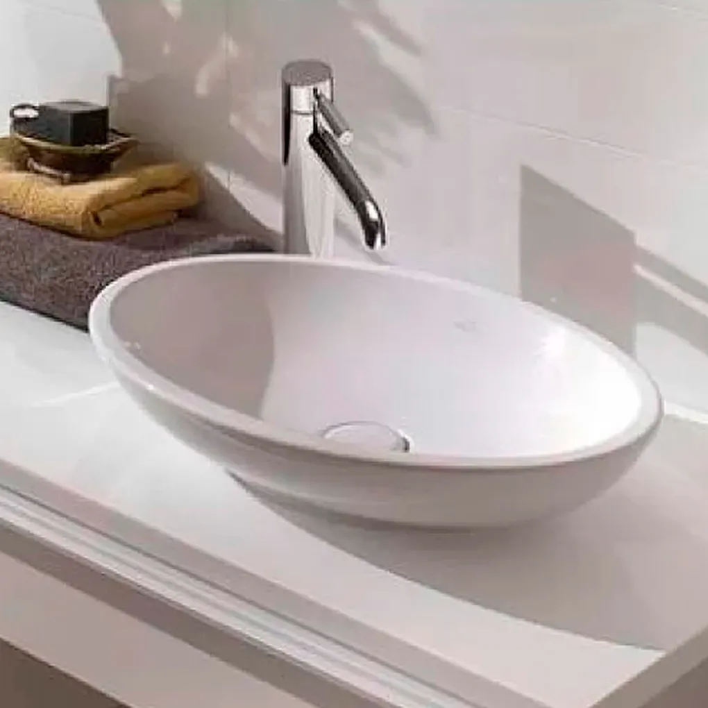 Умивальник накладний Villeroy&Boch Loop&Friends White Alpin, альпійський білий (51510001)- Фото 3