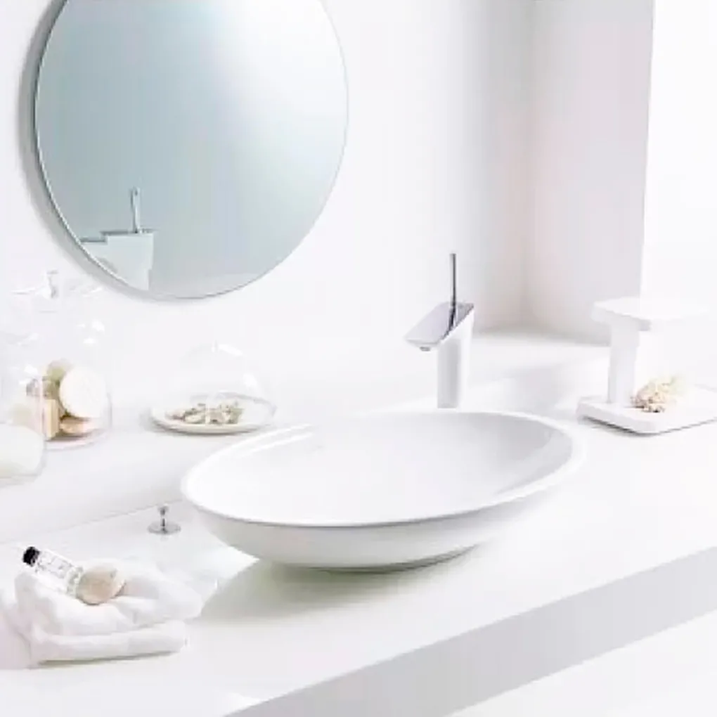 Умивальник накладний Villeroy&Boch Loop&Friends White Alpin, альпійський білий (51510001)- Фото 4