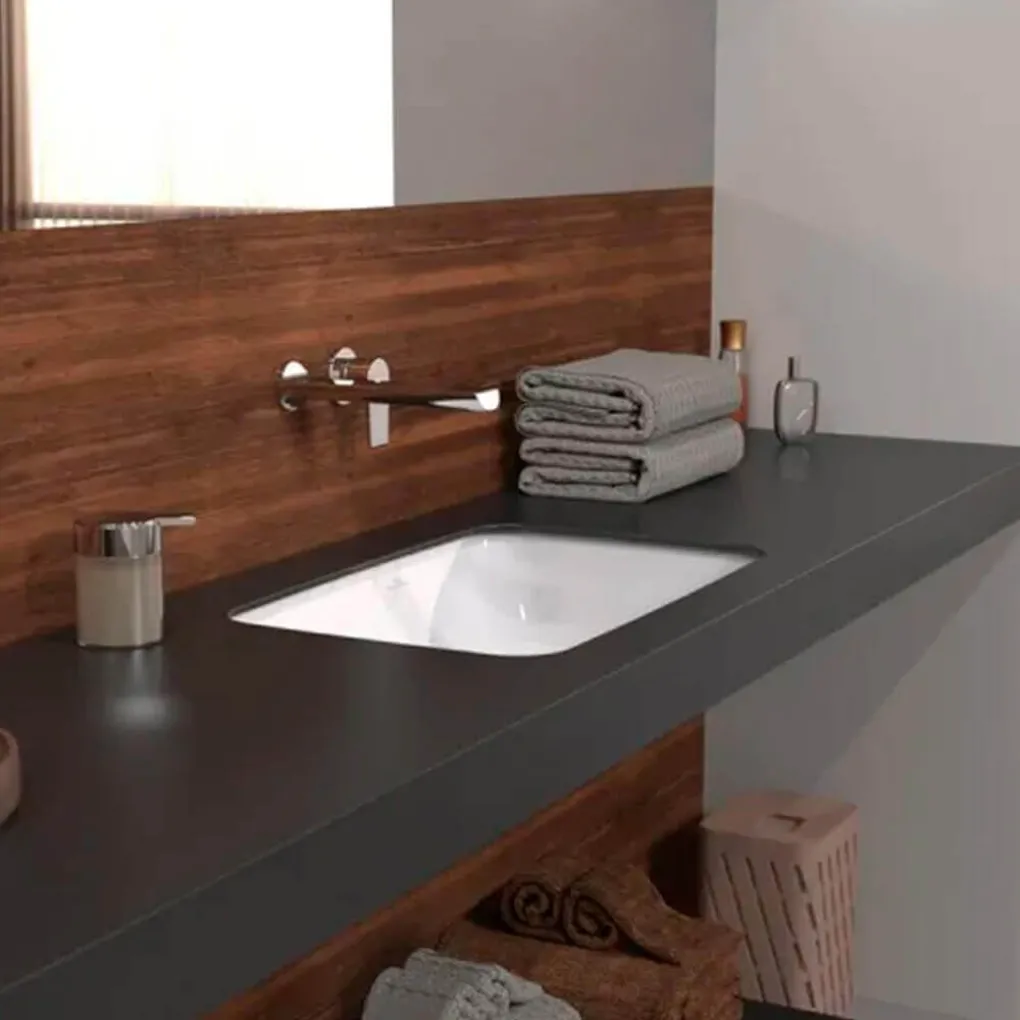 Умивальник під стільницю Villeroy&Boch Architectura White Alpin з переливом (5A776001)- Фото 2