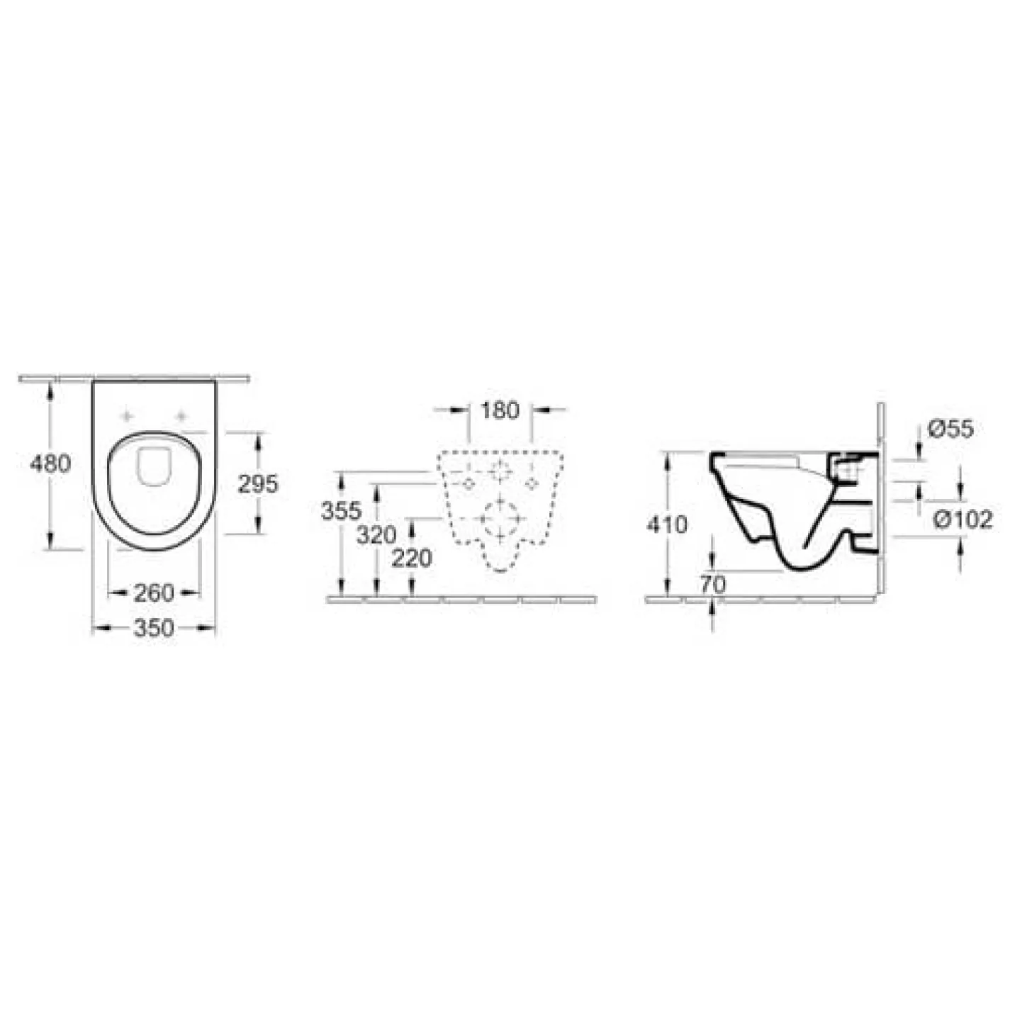 Унітаз підвісний Villeroy&Boch Architectura Directflush із кришкою Soft Closing укорочений - Фото 3