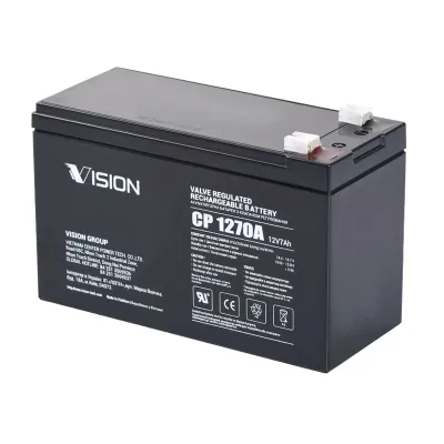 Аккумуляторная батарея Vision CP 12В, 7,0Ач, AGM (CP1270A)