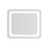 Дзеркало Volle LUNA TANGA 60х70, з підсвічуванням та кнопковим вимикачем (1648.52116700)- Фото 1
