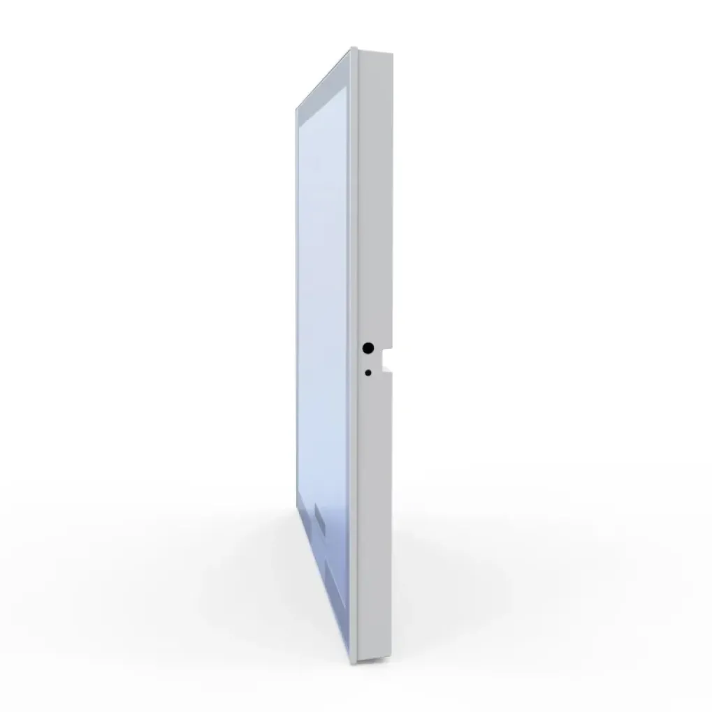 Дзеркало Volle 80x60 см з підсвіткою, підігрівом , bluetooth, температурою і годинником (16-14-800)- Фото 3