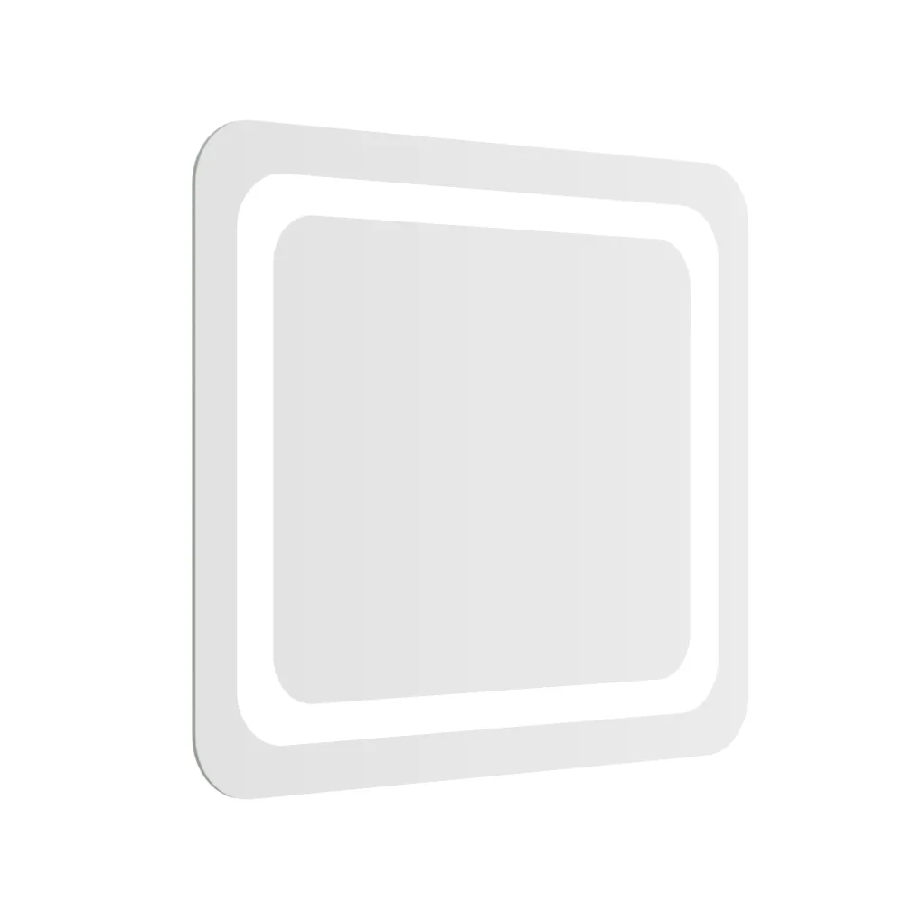 Зеркало Volle LUNA TANGA 80х70, с подсветкой и кнопочным выключателем (1648.52118700)- Фото 2