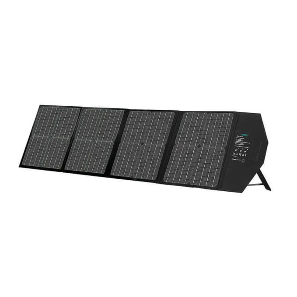 Портативна сонячна панель Voltronic Sun Charger 4 Solar SKZD100 18V/100W- Фото 1