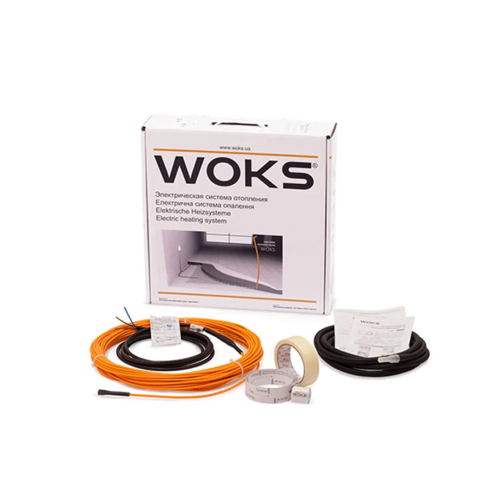 Нагрівальний кабель Woks 10-500 Вт (53м)- Фото 1
