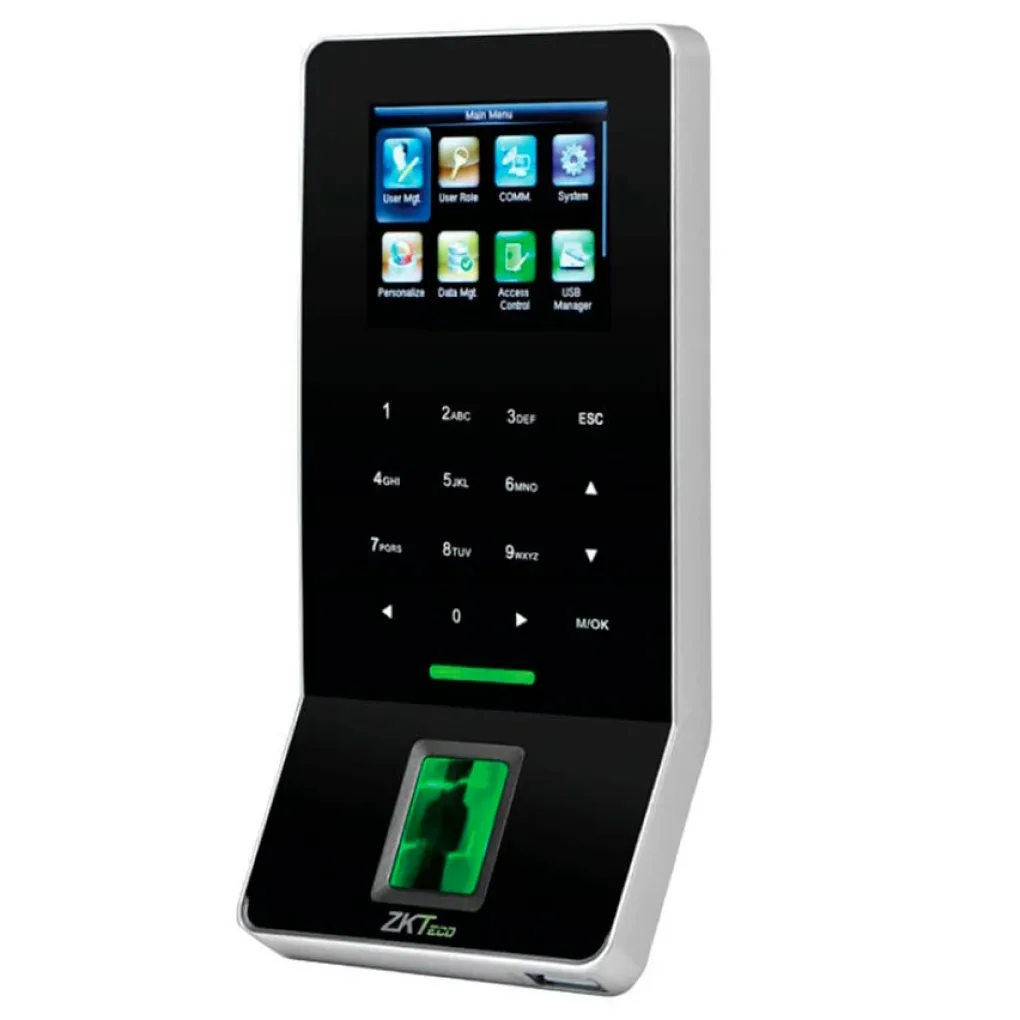 Биометрический терминал ZKTeco F22-ID Black (7235-1)- Фото 1