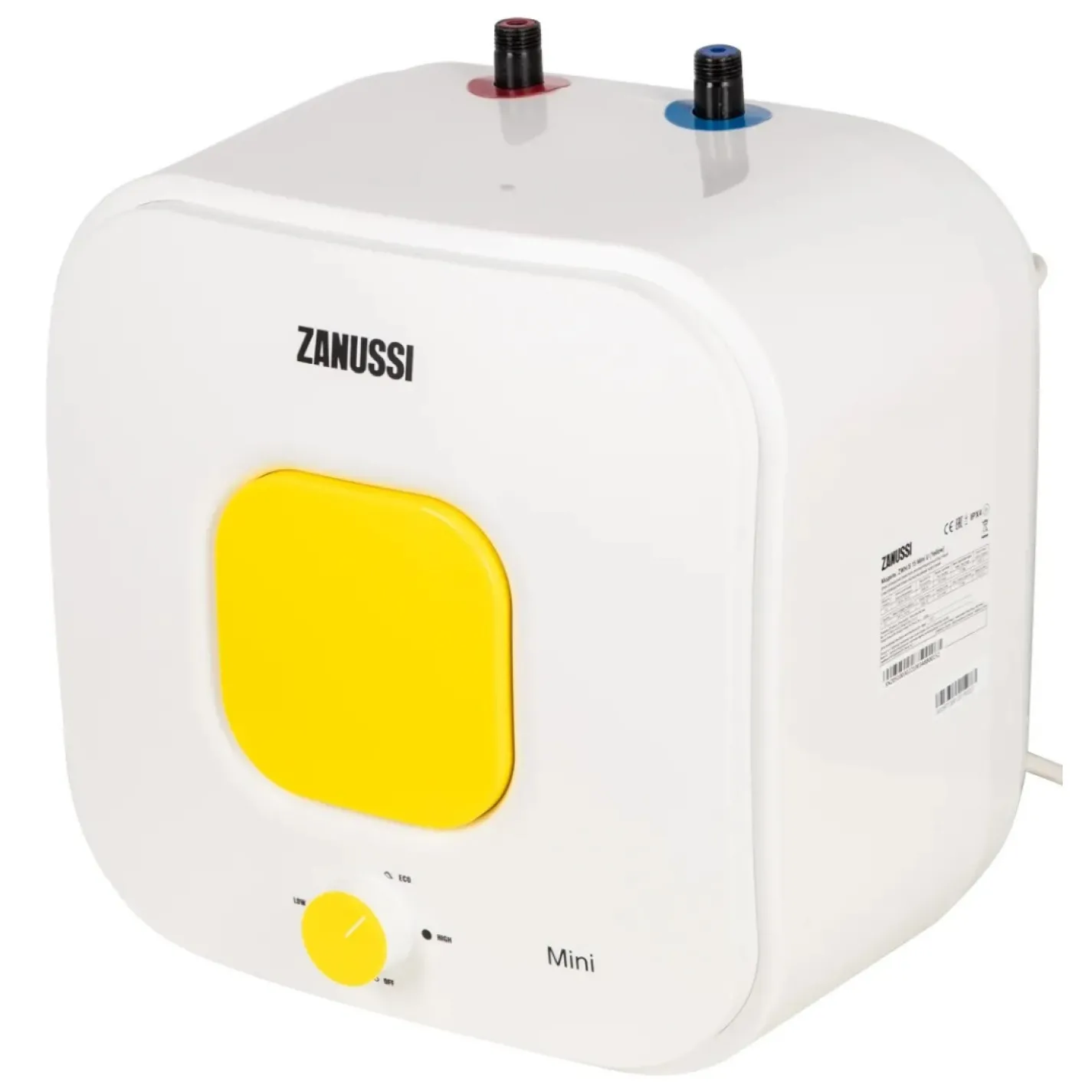 Водонагрівач електричний Zanussi ZWH/S 15 Mini U Yellow під мийкою (НС-1146214) - Фото 1