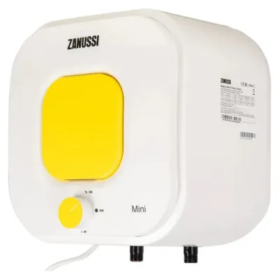 Водонагреватель электрический Zanussi ZWH/S 10 Mini O Yellow над мийкою (ZWH/S10MINIO)