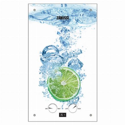 Газовая колонка Zanussi GWH 10 Fonte Glass Lime (НС-1077261)