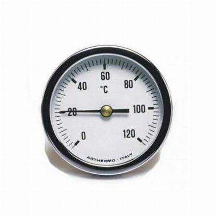 Термометр осевой Arthermo D=40мм, 0-120С под гильзу 50 мм
