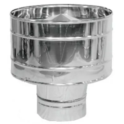Волпер (дефлектор) димохідний нерж Ø130 0.6 мм