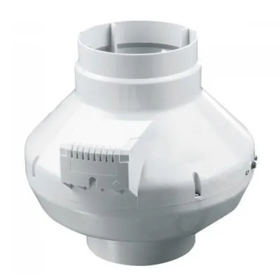 Канальный центробежный вентилятор Вентс ВК 150 ЕС (бурый короб)