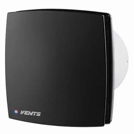 Витяжний вентилятор Вентс 125 ЛД чорний