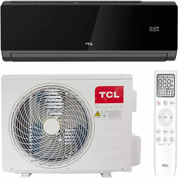 8-е место занимает кондиционер сплит-система TCL TAC-09CHSD/XA82I Black Inverter R32 WI-FI Ready