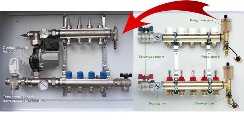 Відсутність спускніка повітря на гребінці