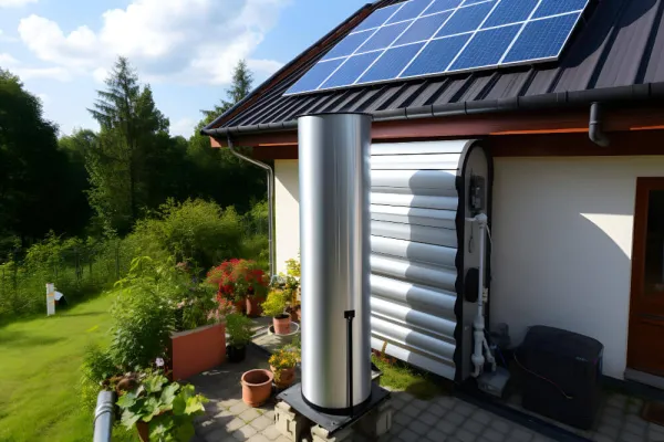 Принцип работы солнечного водонагревателя