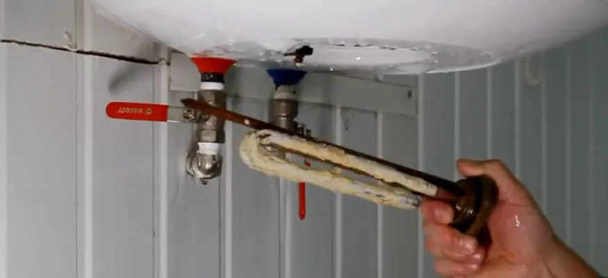 Подготовка к замене ТЭНа