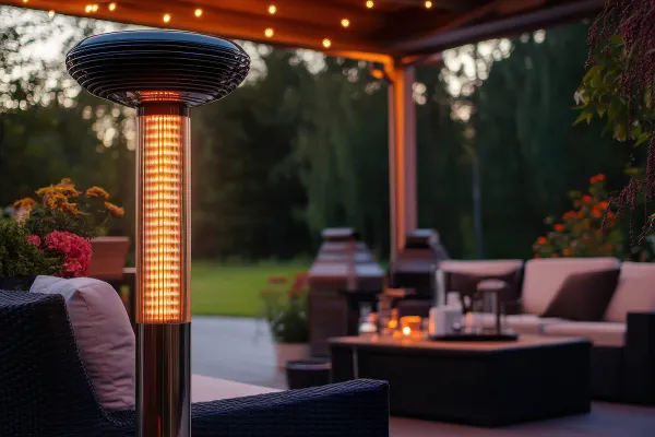 Виды уличных обогревателей? Где используют?