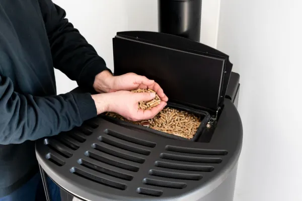 Этапы работы твердотопливного котла