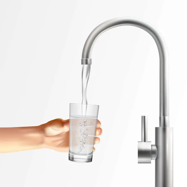 Монтаж крана чистої води