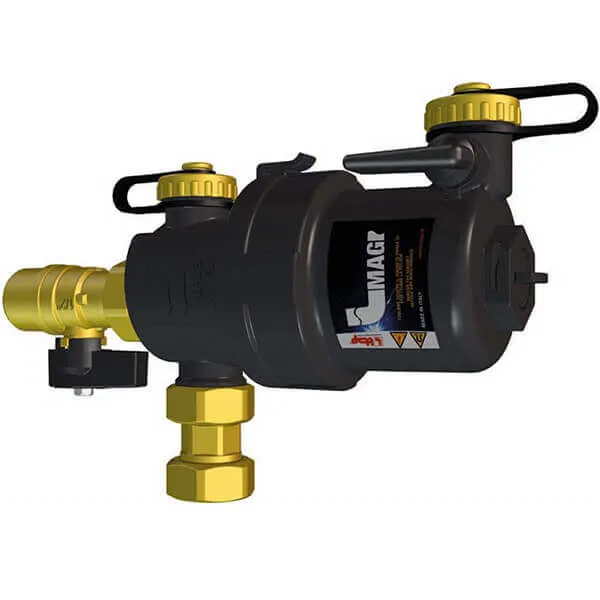 Принцип очистки воды с помощью магнитного фильтра