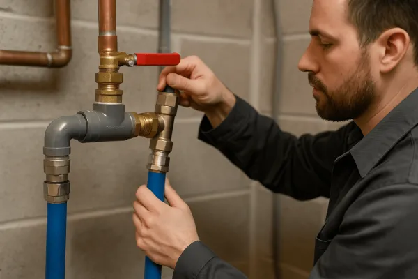 Подключение к системе водоснабжения