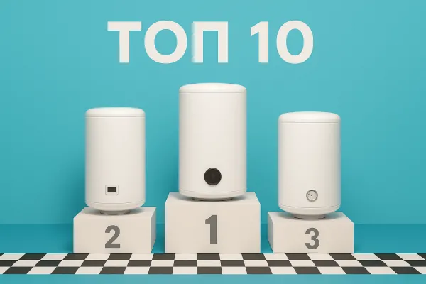 ТОП-10 ➔ Рейтинг електричних накопичувальних водонагрівачів у 2025 році