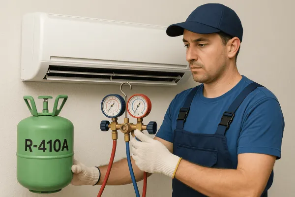 Процедура замены фреона