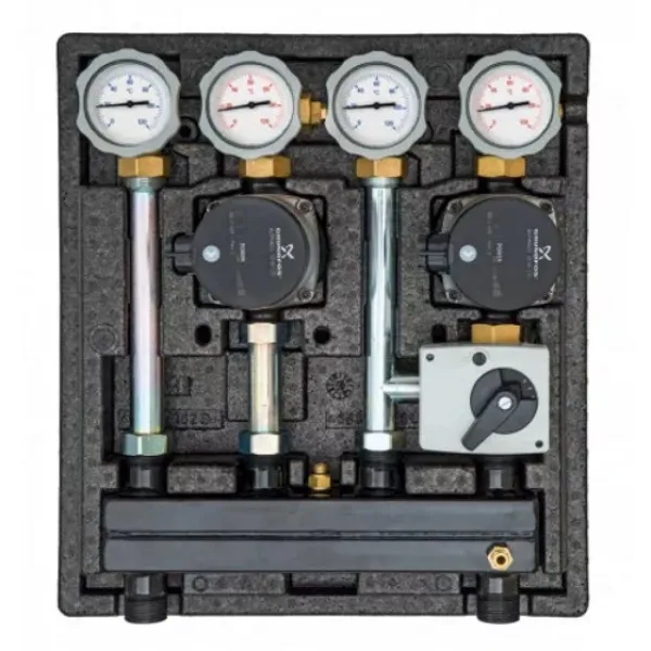 1-е место рейтинга насосная группа Meibes KOMBIMIX с Wilo Yonos PARA RS 15/6, 1 смес. и 1 прямой контуры