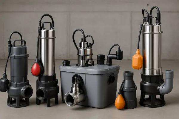 Насосное оборудование и принудительная канализация