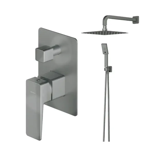 5-е место нашего рейтинга душевая система скрытого монтажа Omnires Parma никель (SYSPM21IN)