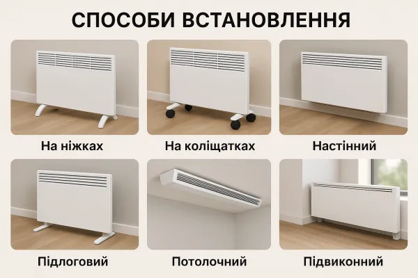 Способи встановлення