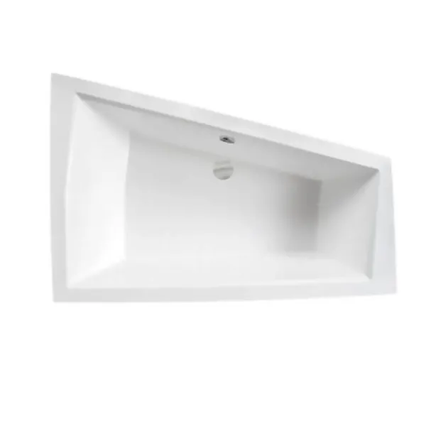 3 место: Ванна акриловая Besco Intima Duo 170x125 Права – асимметричная роскошь для двоих