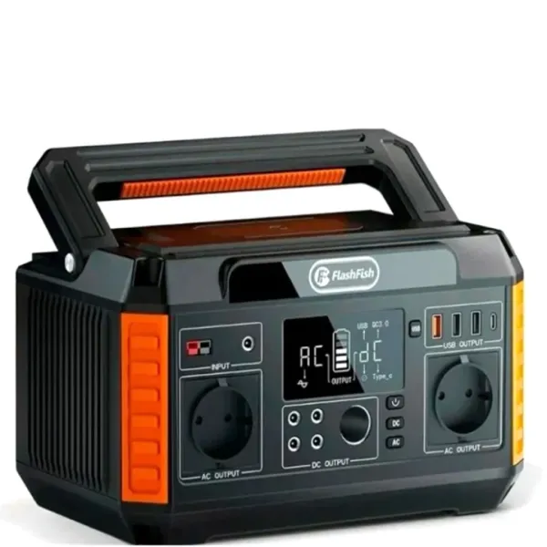 7 місце: Оптимальний баланс характеристик – FlashFish P60 500W/520Wh