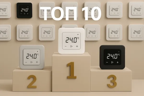 ТОП 10 ➔ Термостати для контролю системи тепла підлога у 2025 році
