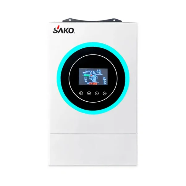 7 место: Гибридный инвертор Sako Sunon V 4.5KVA/4200W/24V+120A MPPT (42-00176)