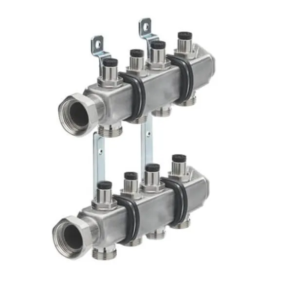 5 место: Коллектор для отопления TECEflex на 4 выхода с запорными вентилями