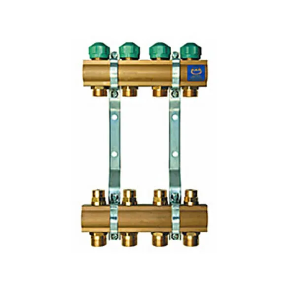 8 место: Коллектор для теплого пола KAN на 4 выхода без расходомеров (серия 71A)